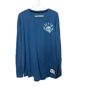 Under Armour Project Rock "Get To Work" Long Sleeve T-Shirt XXL Gym Workout
